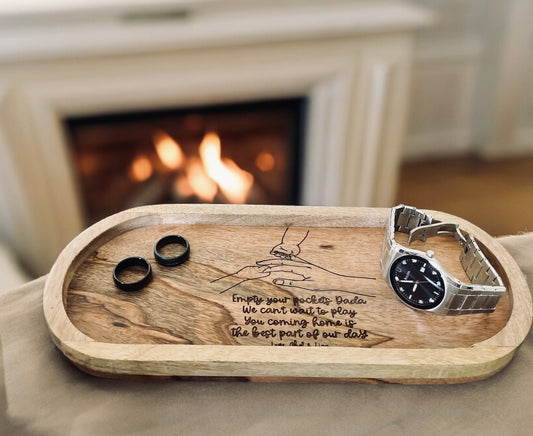 Catch All Wooden Tray