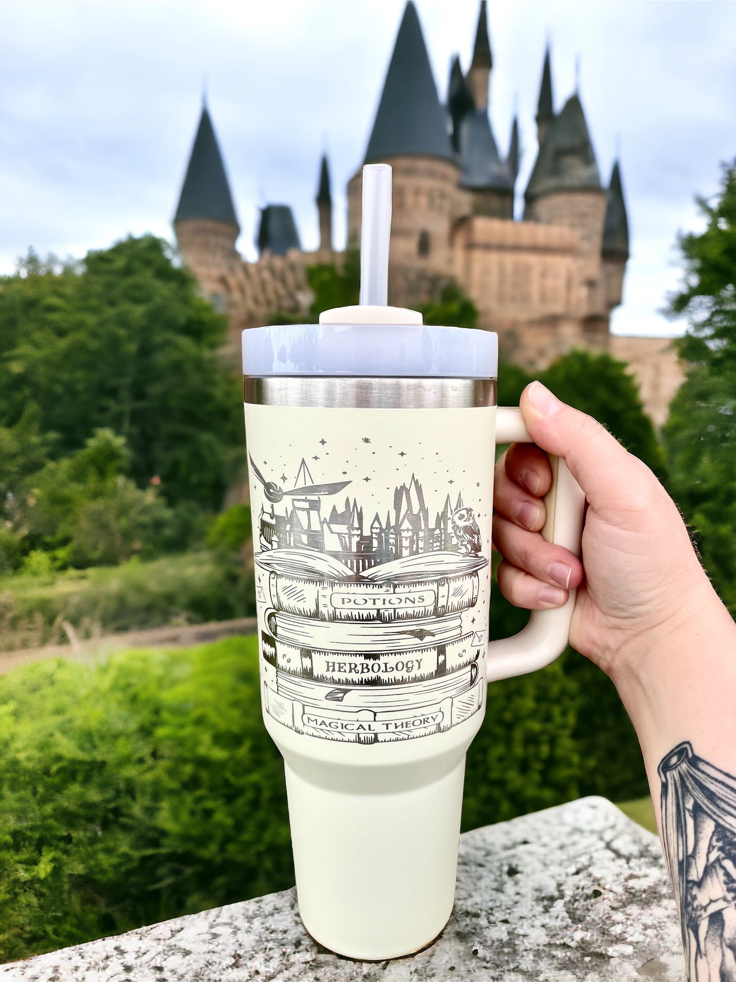 Harry Potter Inspired Engraved 40oz Tumbler