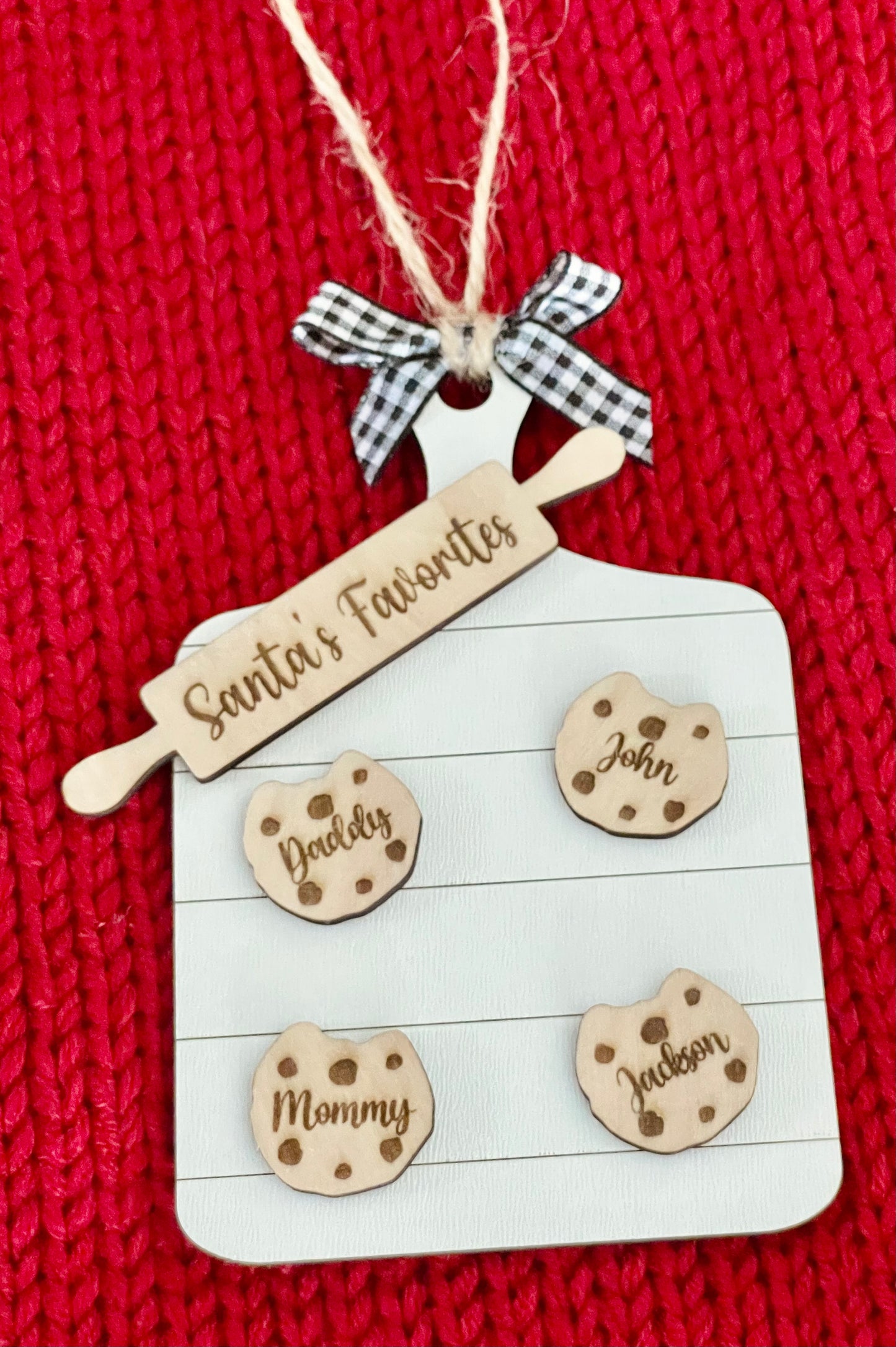 Family Cookie Ornament