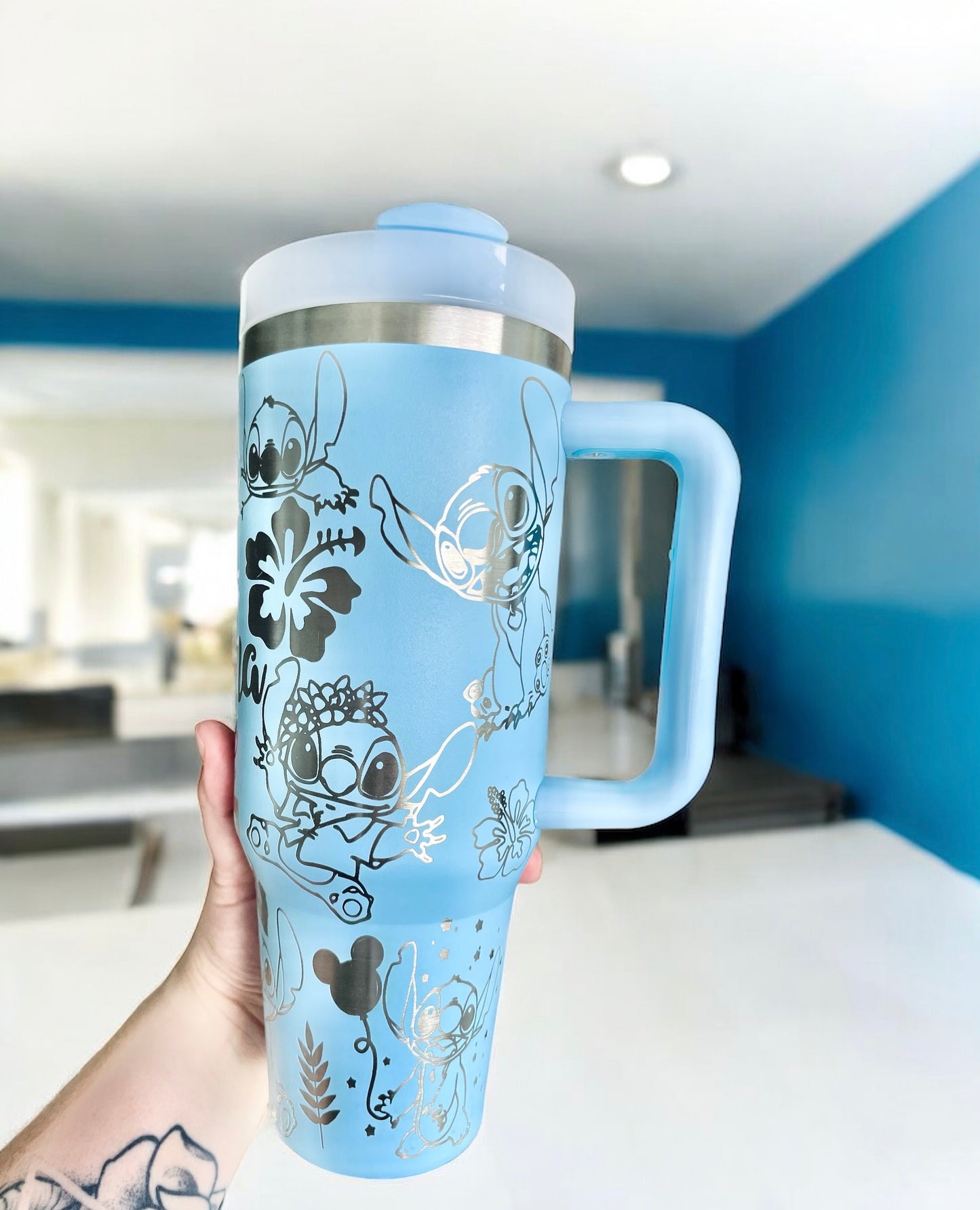 Stitch Ohana 40oz Tumbler