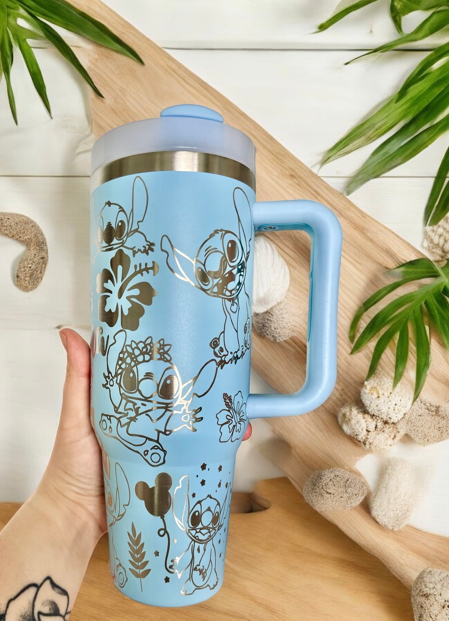 Stitch Ohana 40oz Tumbler