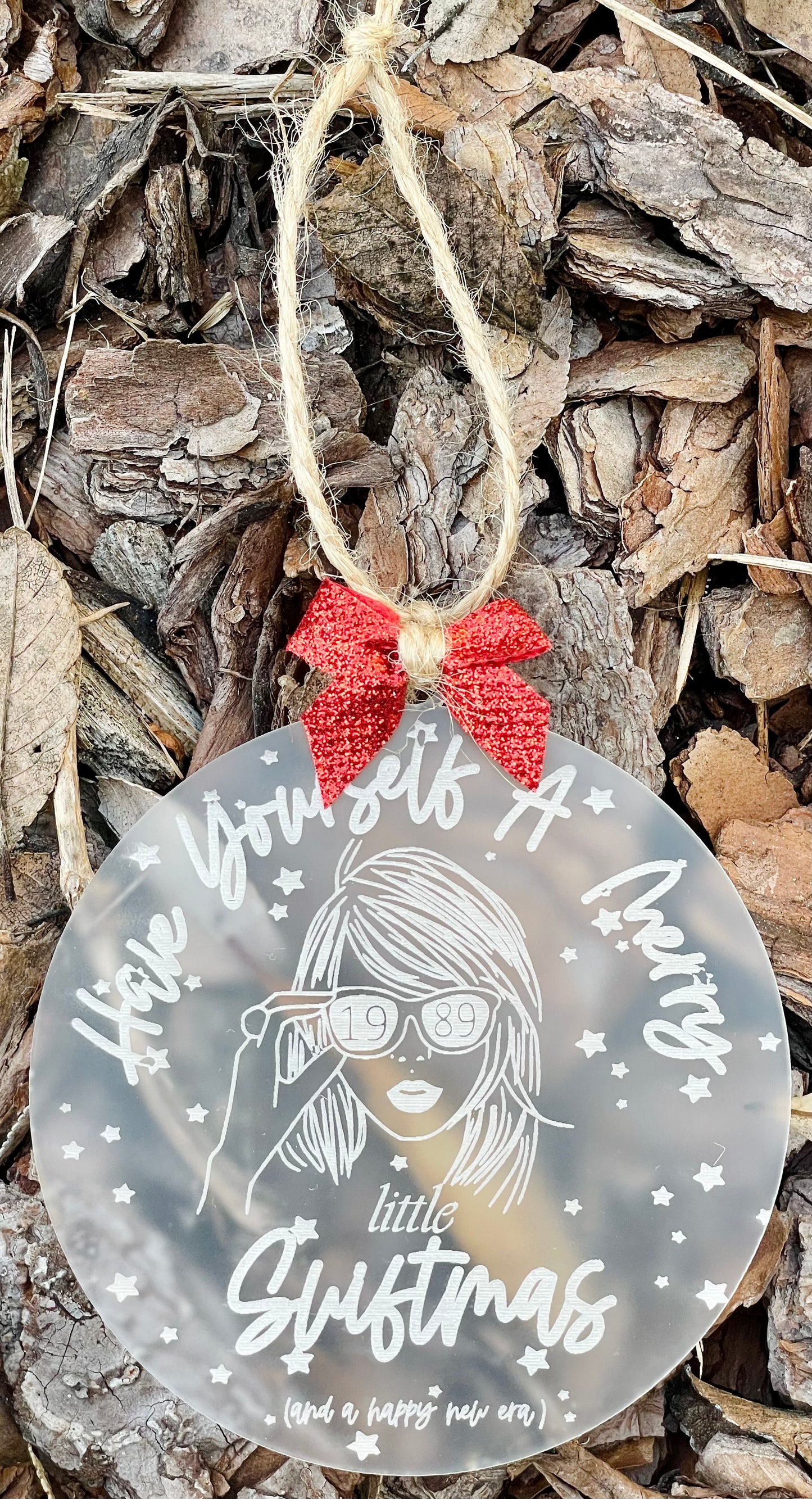 Frosted Merry Swiftmas Ornament