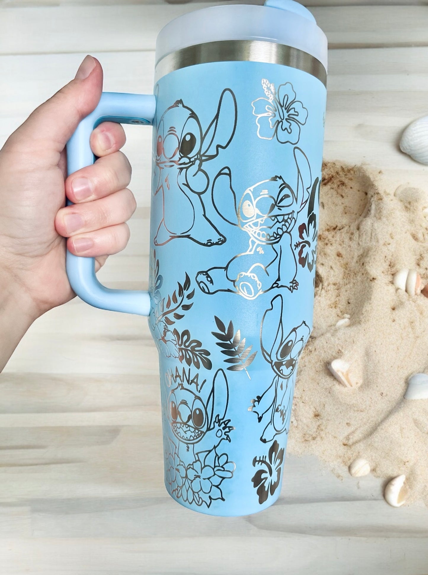 Stitch Ohana 40oz Tumbler