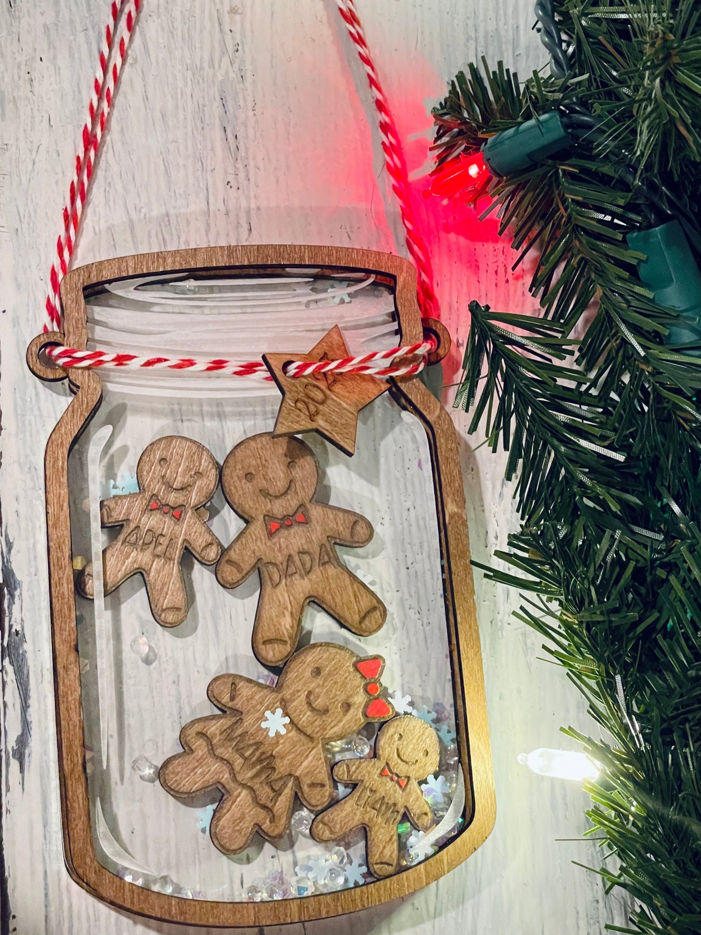 Family Gingerbread Ornament